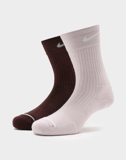 Wool Cushioned Crew Socks 2 Pairs