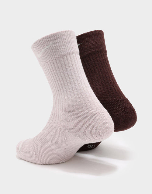 Wool Cushioned Crew Socks 2 Pairs