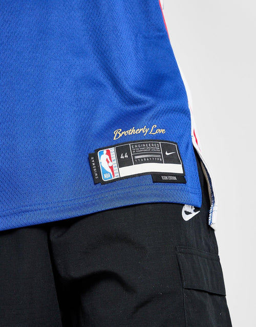 NBA Philadelphia 76ers Embiid #21 Icon Jersey