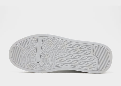 Logo Leather Court Trainers