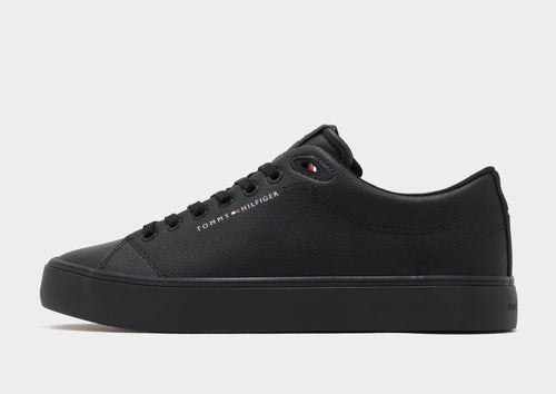 High Vulcanized Crew Low Leather Sneakers