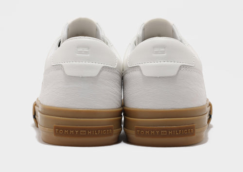 High Vulcanized Leather Street Sneakers