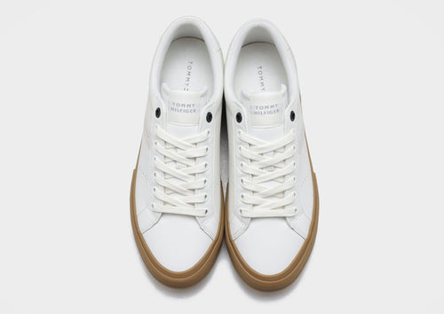 High Vulcanized Leather Street Sneakers