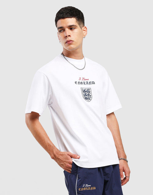 England Halftone Crest T-Shirt