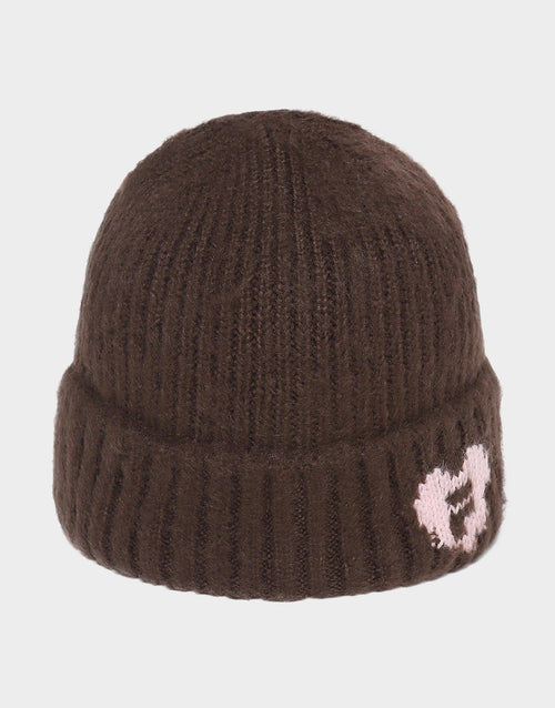 Hairy Heart Beanie