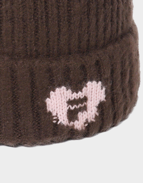 Hairy Heart Beanie