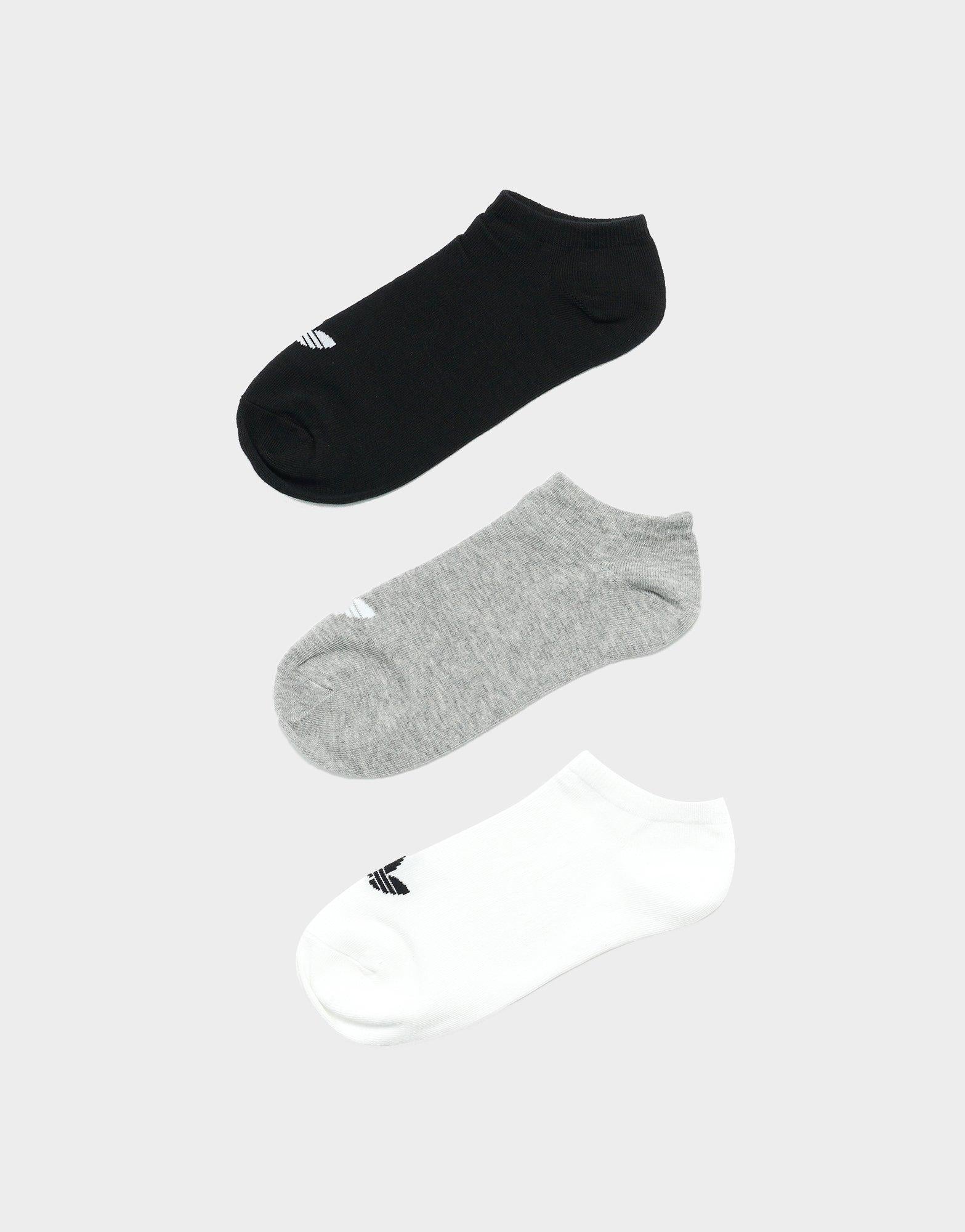 3 Pack Trefoil Liner Socks