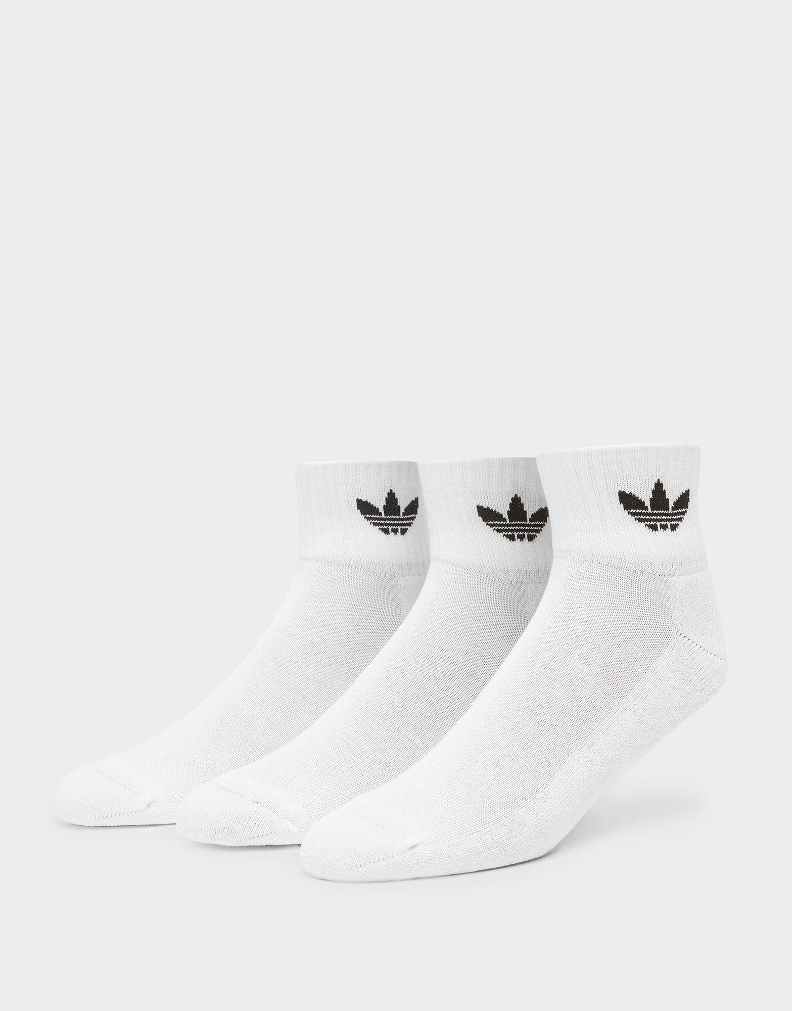 Mid-Cut Crew Socks 3 Pairs