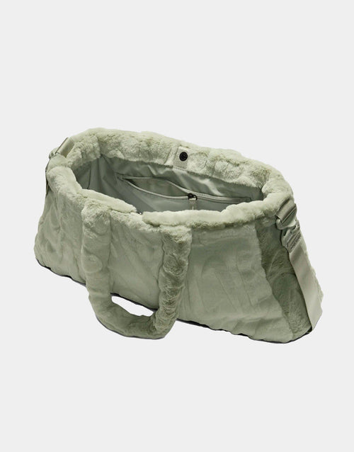Sportswear Faux Fur Tote