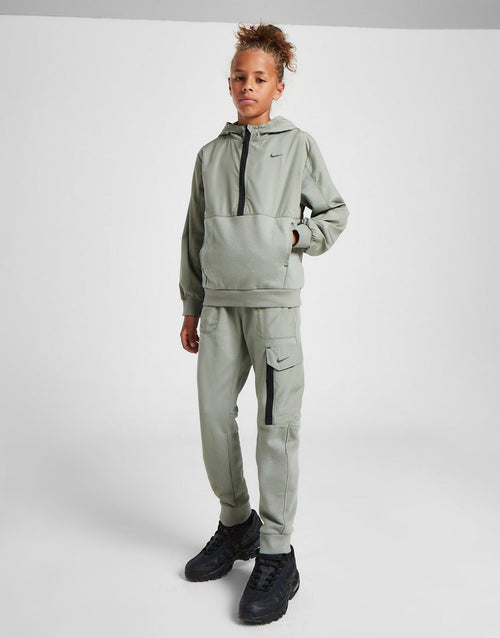 City Utility Fleece 1/2 Zip Hoodie Junior's