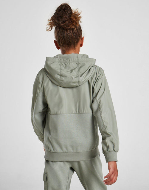 City Utility Fleece 1/2 Zip Hoodie Junior's