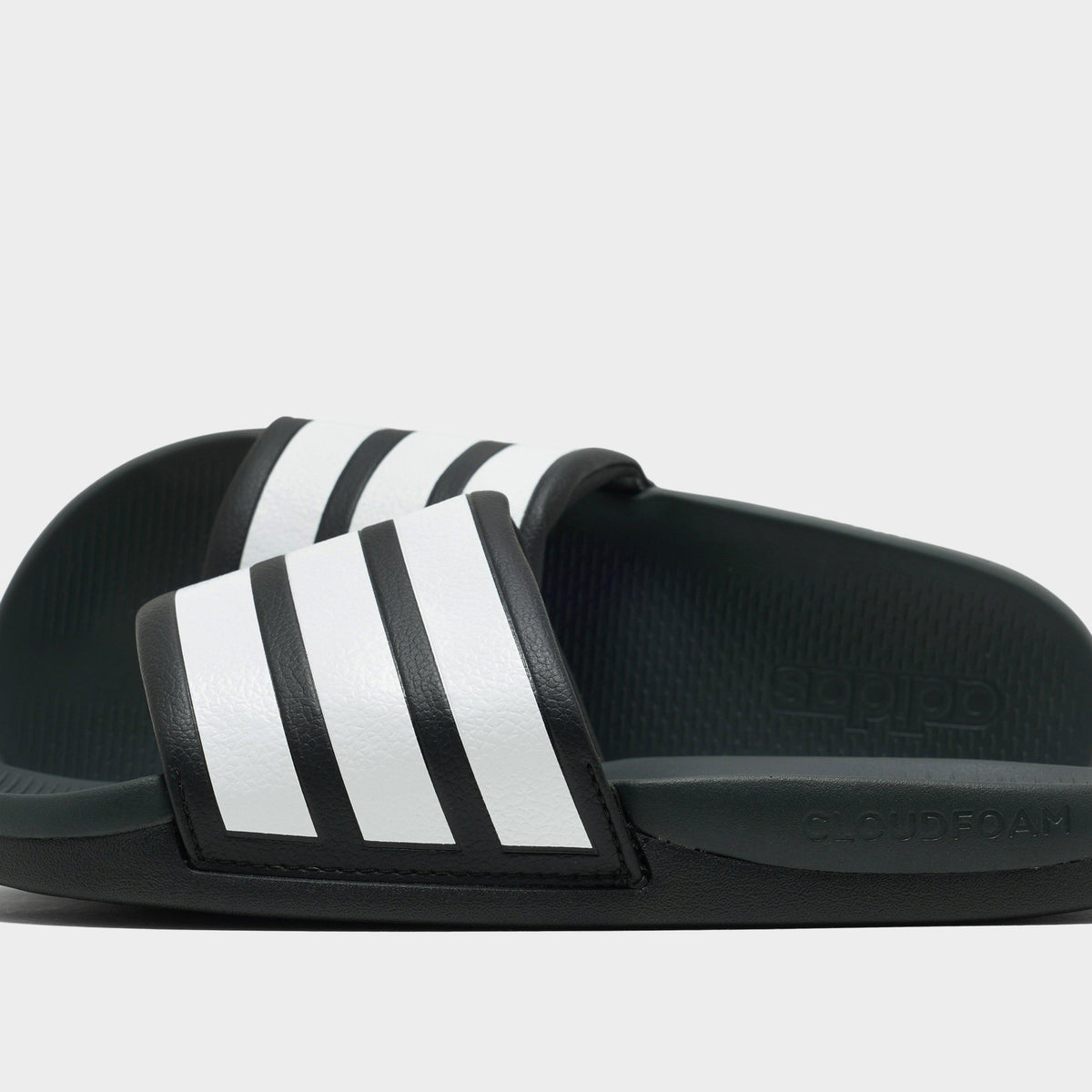 Black adidas Adilette Comfort 2.0 Slides