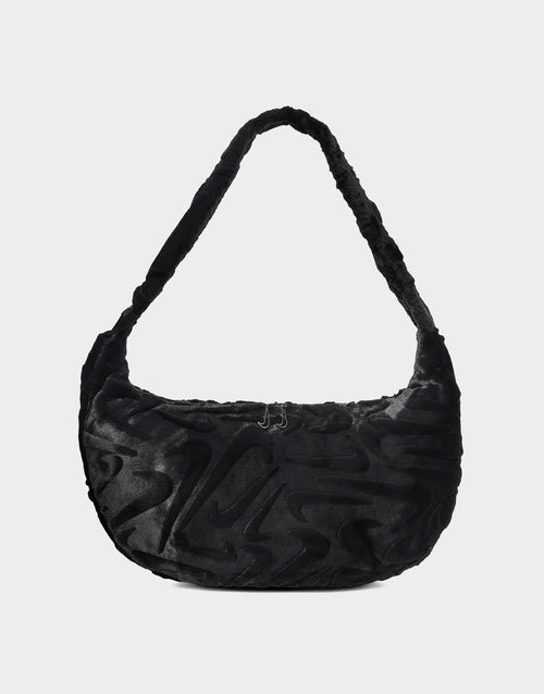 Sportswear Faux Fur Slouchy Bag (19L)