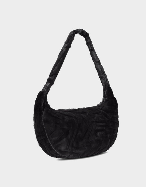 Sportswear Faux Fur Slouchy Bag (19L)
