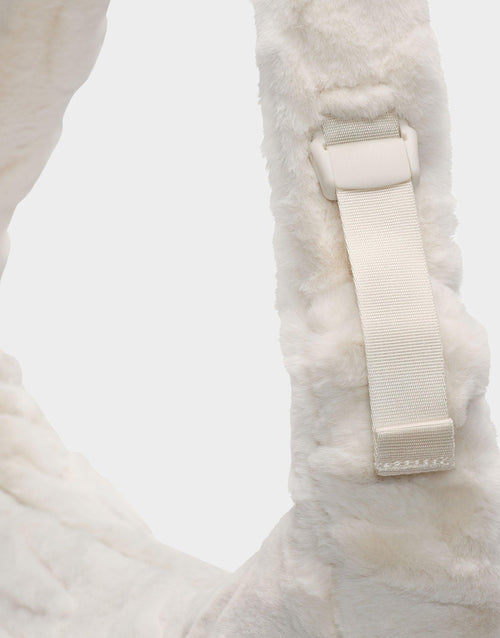 Sportswear Faux Fur Slouchy Bag (19L)