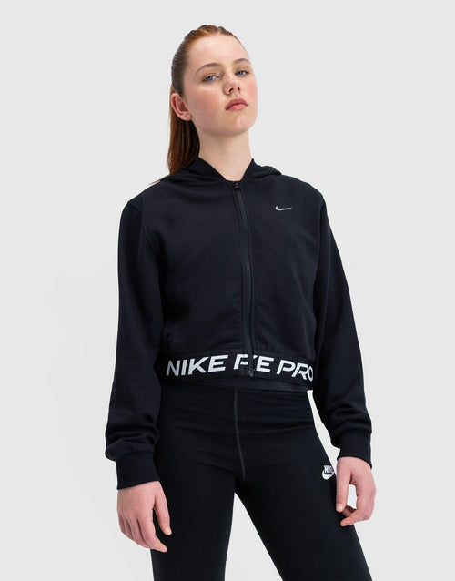 Pro Crop Full Zip Hoodie Junior's