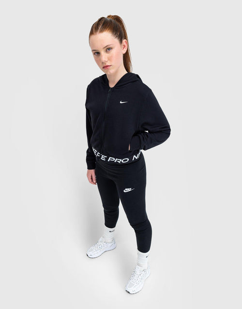 Pro Crop Full Zip Hoodie Junior's