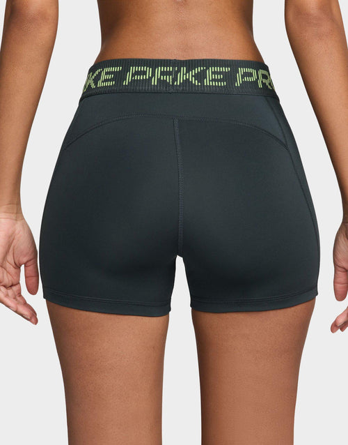 Pro Mid-Rise 3" Biker Shorts
