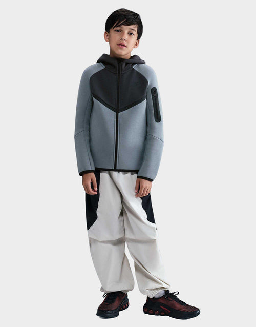 Tech Colour Block Full Zip Hoodie