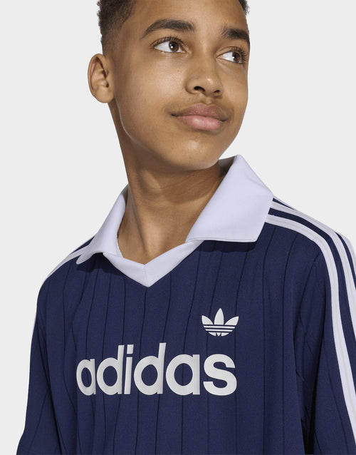 Pinstripe Polo T-Shirt Junior's