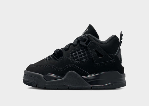 4 Retro Black Cat Infant's