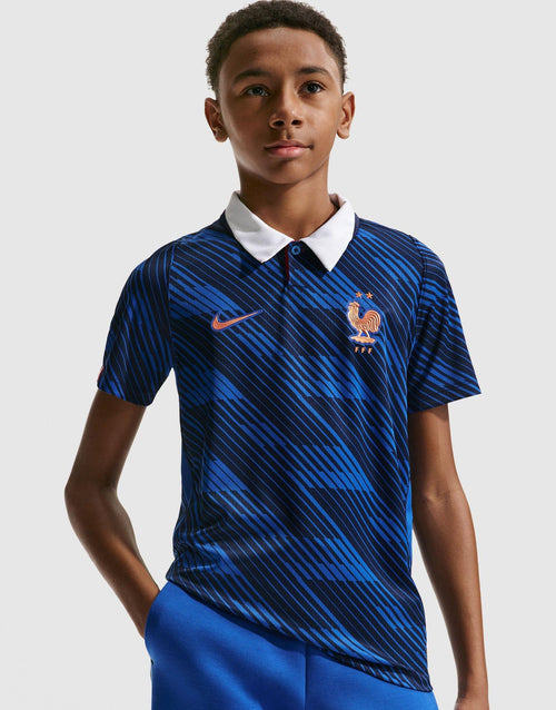 FFF 2026 Stadium Home Dri-FIT Soccer Replica Jersey Junior's