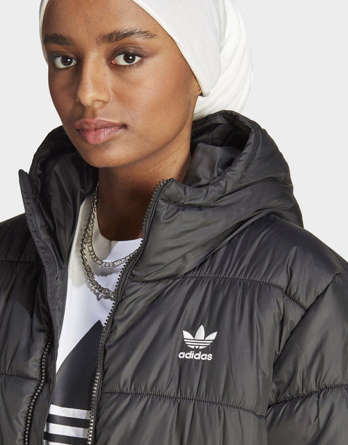 3-Stripes Long Padded Jacket