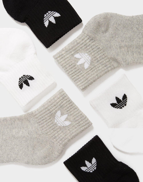 Mid Ankle Socks 6 Pairs