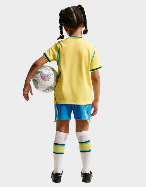 Brazil 2026 Stadium Home Soccer Replica 3-Piece Kit Children's