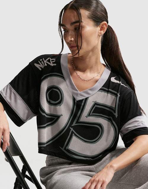 Sportswear Oversized Cropped Jersey