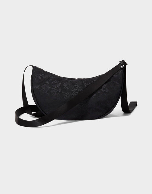 Aura Floral Crescent Cross-Body Bag (4L)