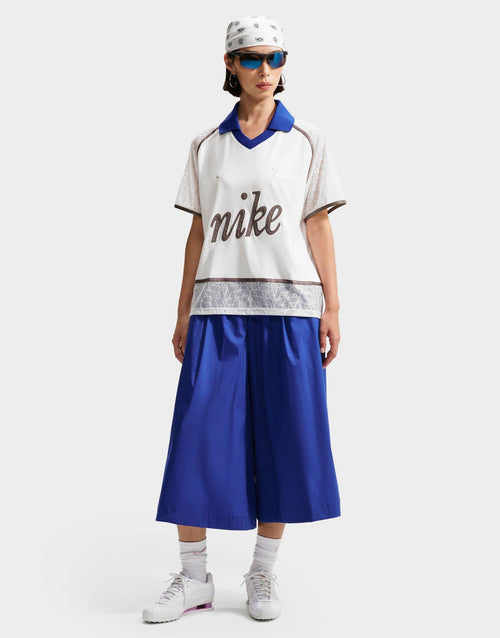 Sportswear Lace Polo Jersey Top