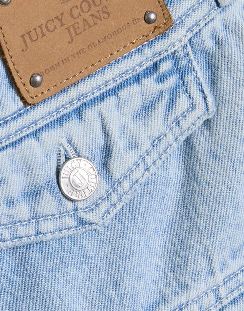 Crest Pleated Mini Skirt