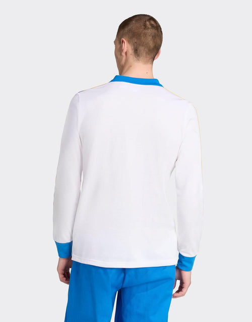 Real Madrid Terrace Icons Long Sleeve Polo Shirt