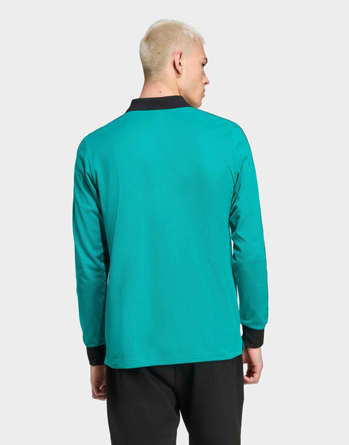 Liverpool FC Terrace Icons Long Sleeve Polo Shirt