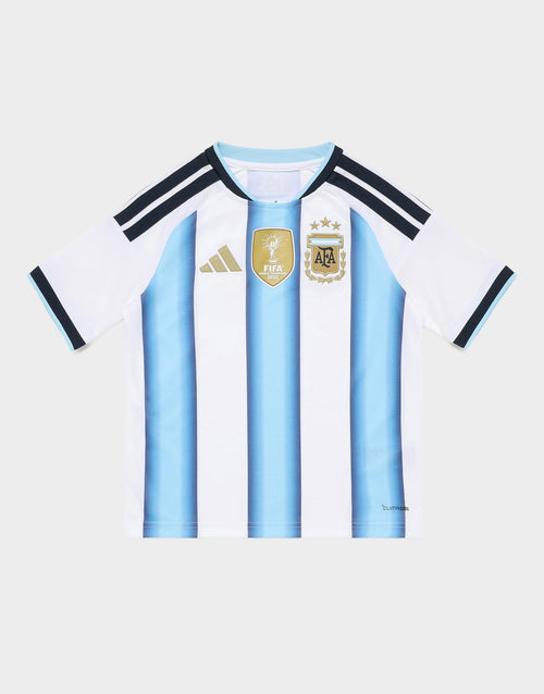 Argentina 26 Home Replica Messi Jersey Junior's