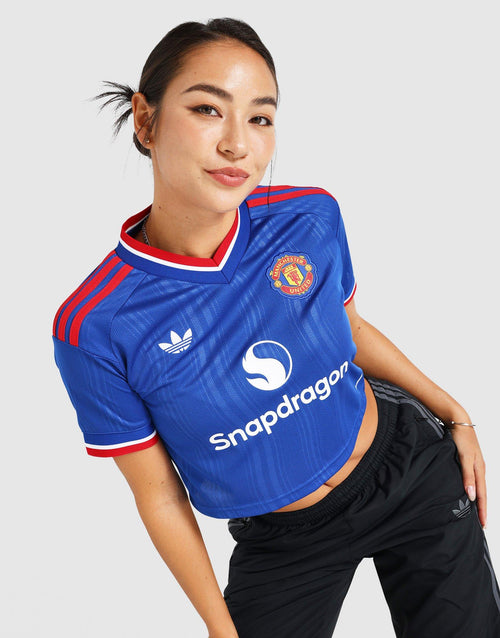 Manchester United 26/27 Away Jersey Crop Women's