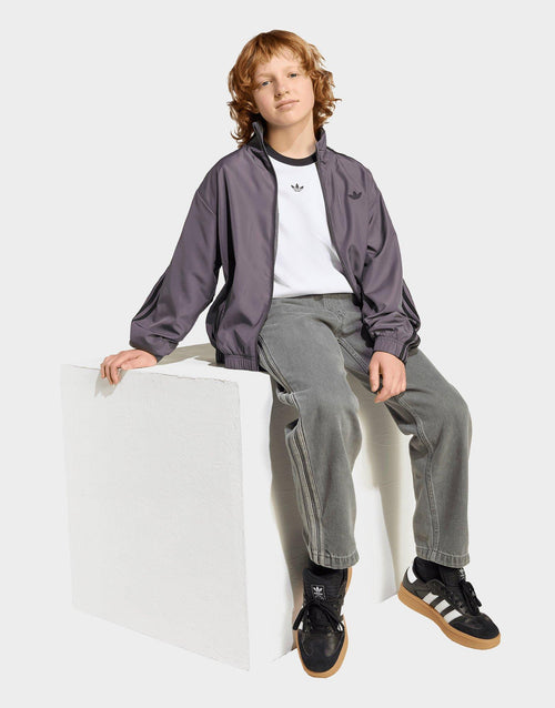 Woven Track Top Junior's