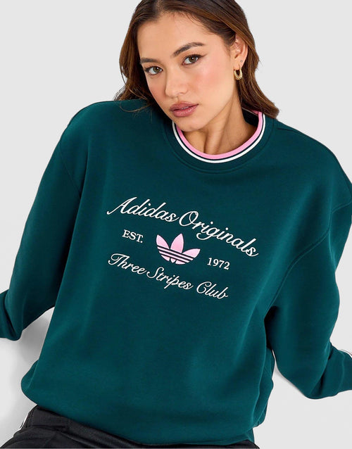 Oversized Crew Sweatshirt