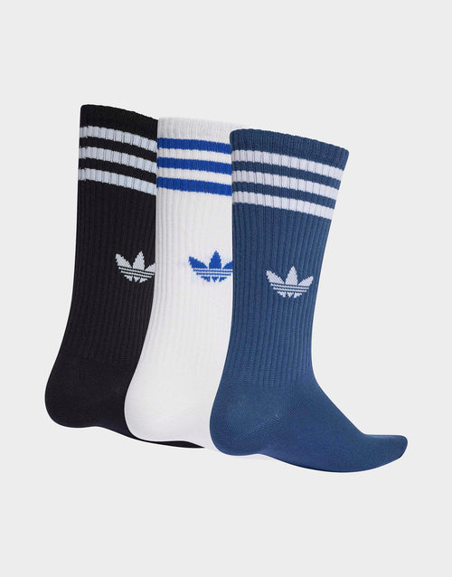 3-Stripes High Crew Socks 3 Pairs