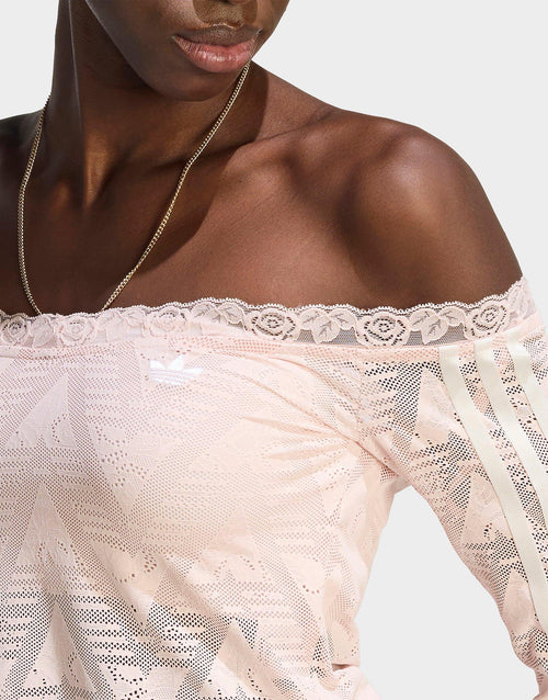 Lace Bardot Top