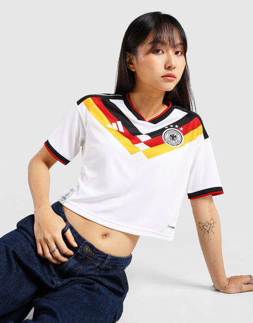 Germany 26 Home Replica Cropped Jersey