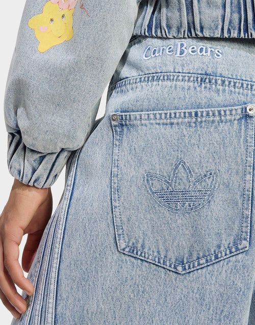 Care Bear High Rise Wide Leg Denim Pant
