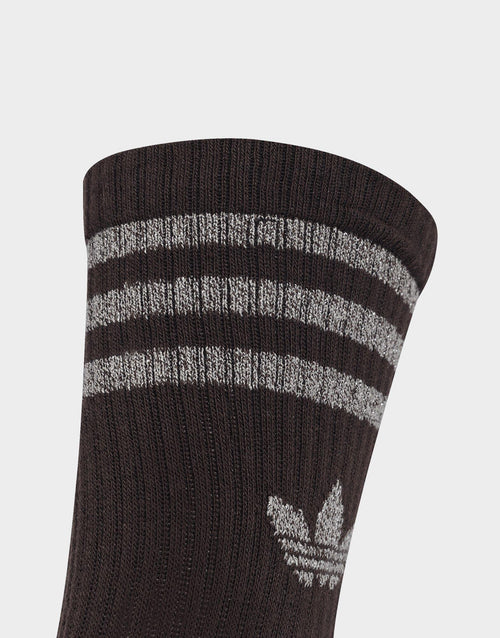 3-Pack Glitter Crew Socks