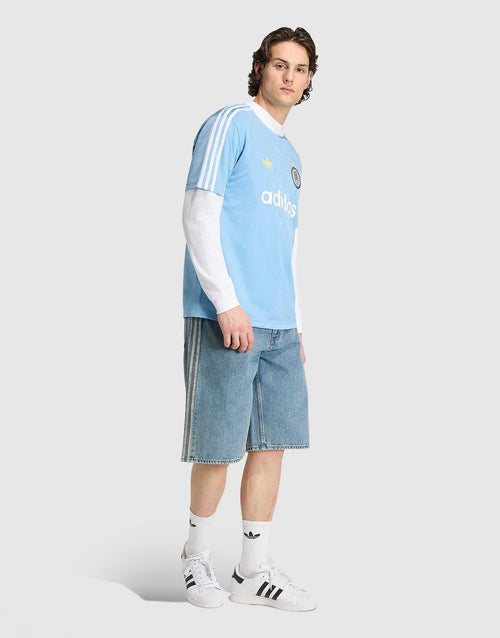 Football Inspired Jacquard Jersey