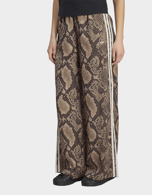 Satin Snake Print Firebird Track Pants