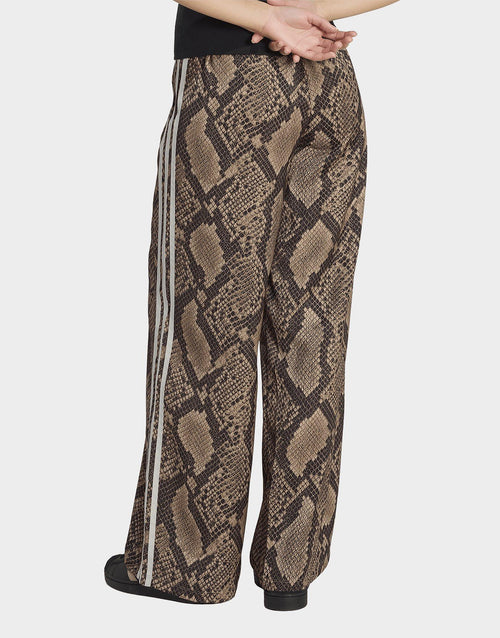 Satin Snake Print Firebird Track Pants