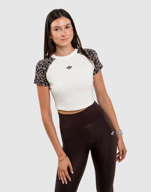 Leopard Cropped T-Shirt