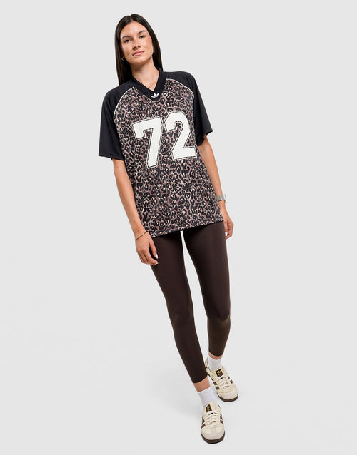 Leopard Varsity T-Shirt