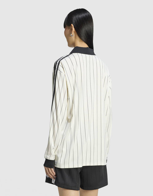Pinstripe Long Sleeve Football T-Shirt
